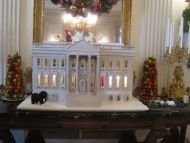 Gingerbread White House, looking grand